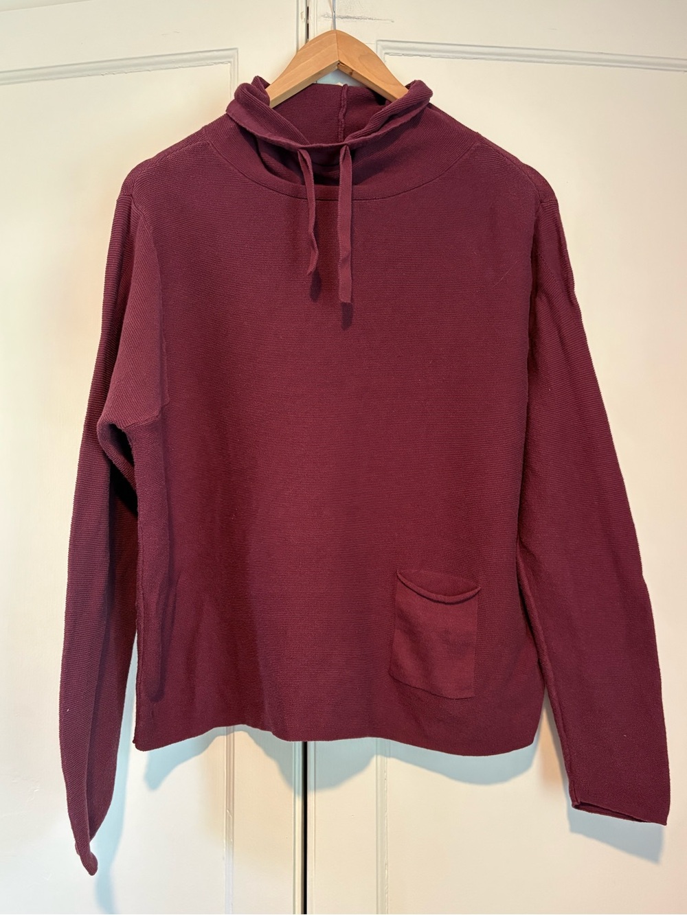 Charlie B Lightweight Funnel Neck Pullover Sweater